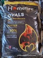 Homefire Ovals Smokeless Coal 25kg