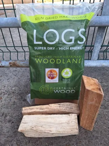 Premium Kiln Dried Logs Single Bag